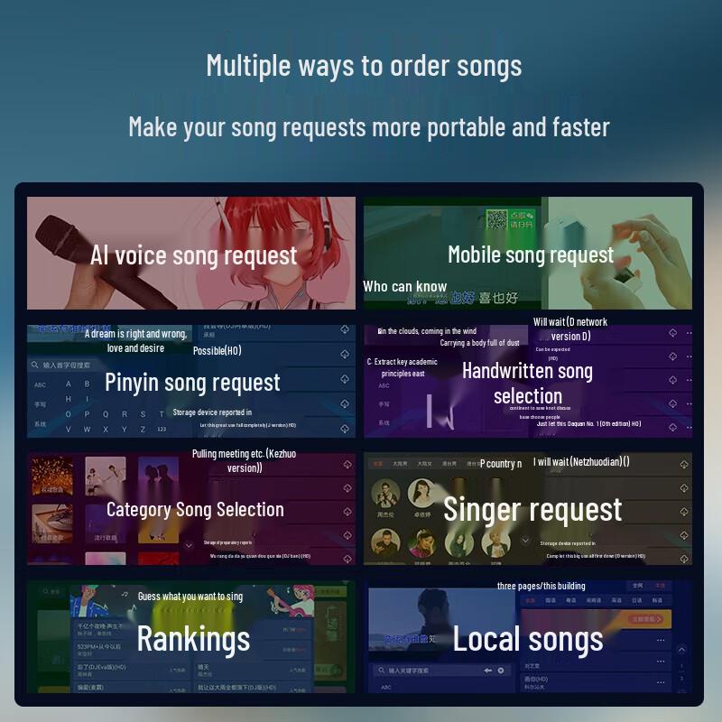 SAST Prenosný KTV karaoke systém ST-1801 Čínsky konektor (adaptér súčasťou)