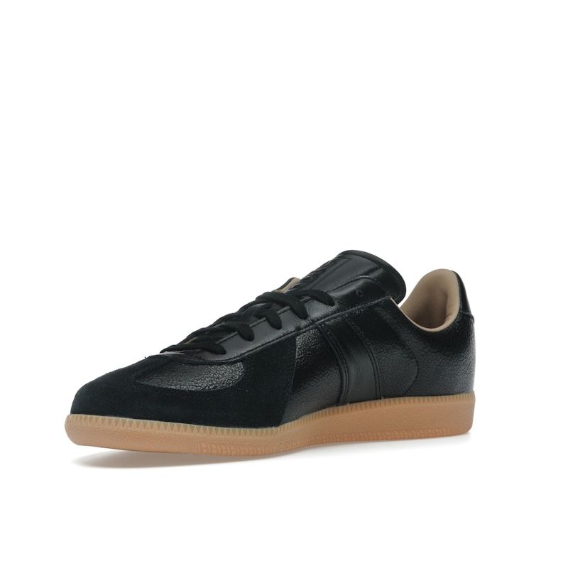 adidas Originals BW Army Lux 'Black Gum' Unisex Low Top Casual Leather Sneakers JH7835