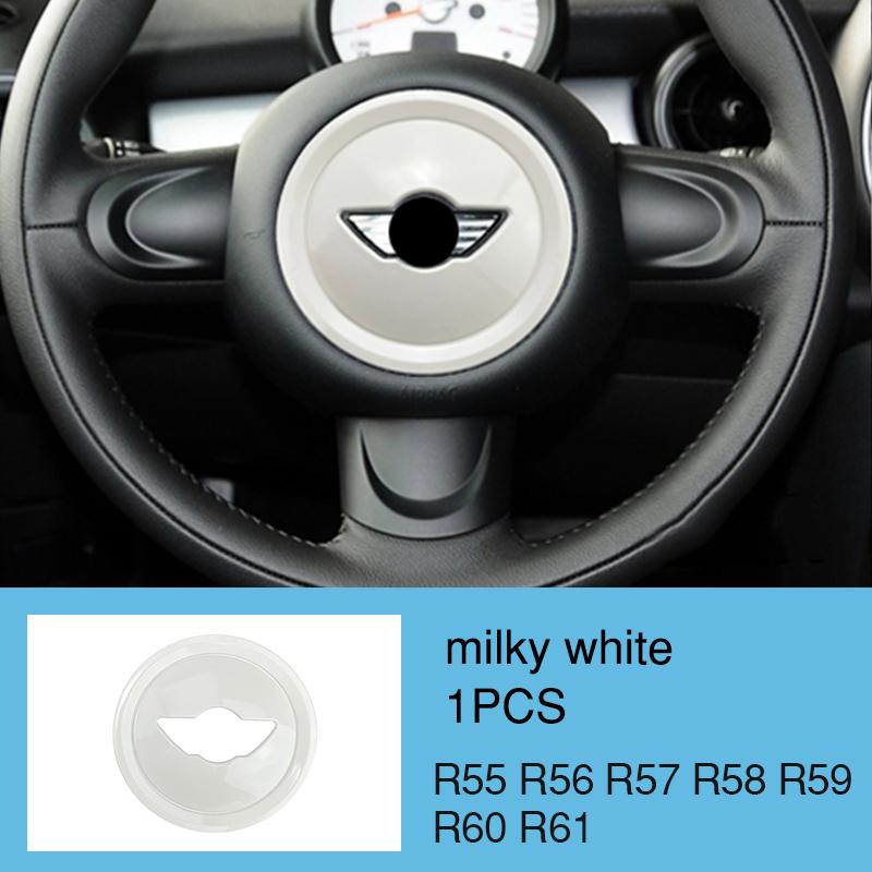 Car Steering Wheel Panel Multimedia Button Decorative Cover For BMW MINI Cooper JCW R55 R56 R57 R58 R59 R60 R61 Car Accessories