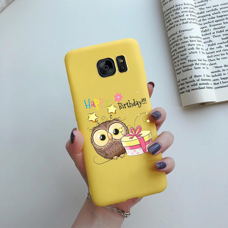 For Samsung Galaxy S6 S7 Edge Case Cute Love Heart Flower Silicone TPU Soft Cases Cover For Samsung S6 S7 S 6 7 Edge Phone Case