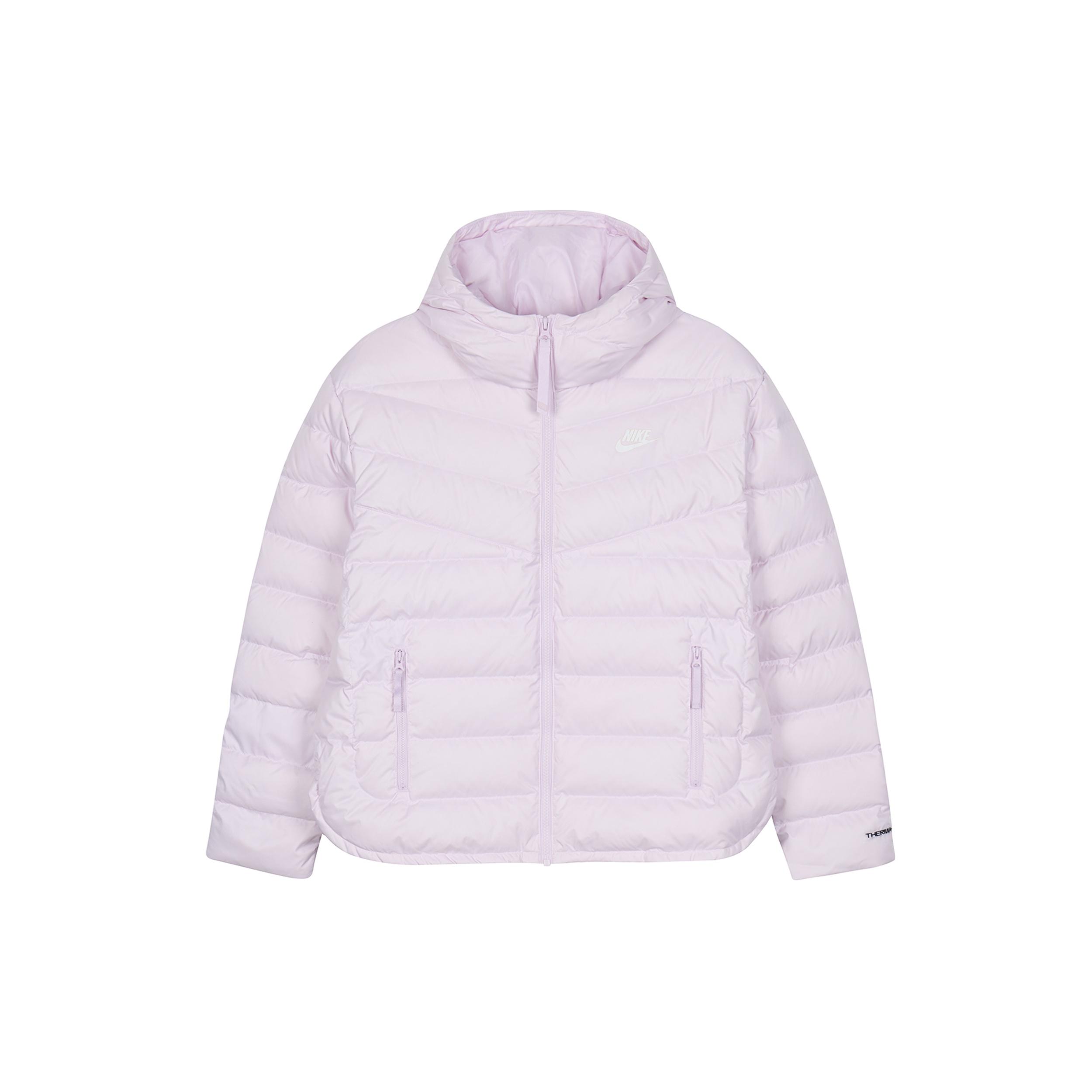(WMNS) Nike Athleisure Casual Sports Stay Warm Logo Hooded Down Jacket Pink Red Women s DH4074-695 L
