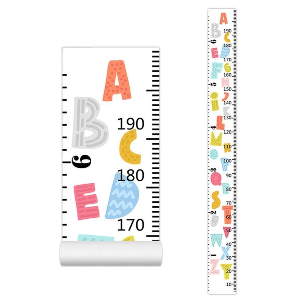 2M Height Height Chart Growth Ruler Removable Height Measure Ruler  Home Decoration