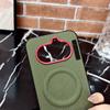 For Nothing Phone 4a Case Magnetic Nylon Woven Matte Leather Skin-friendly Back Case Cover Bumper
