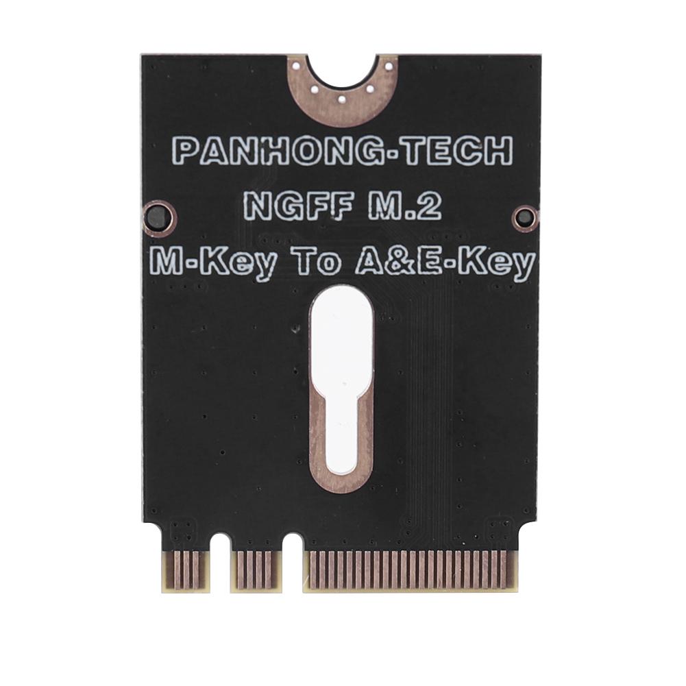 M.2 A+E To NVME SSD Adapter PCI-E 4.0 Adapter NGFF A+E-Key Male To NVME M-key Female Extension for 2230 2242 2260 2280 NVME SSD