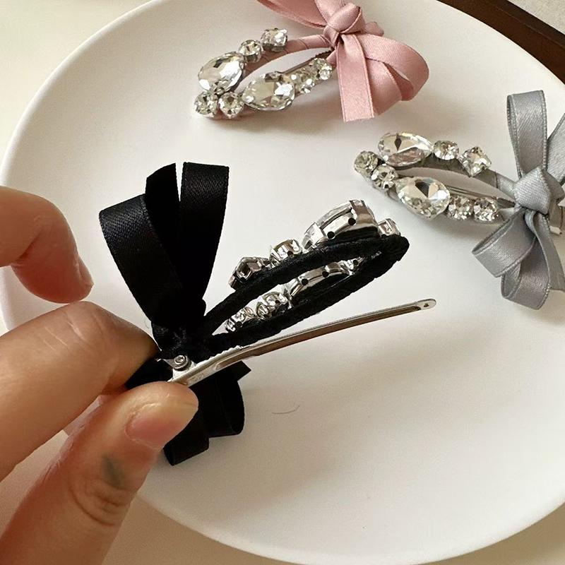 Mašle Umělé Sponky do Vlasů Pro Ženy Dívky Sladké Sponky do Vlasů Všestranná Boční Spona Vynikající Vlasové Doplňky Dárky