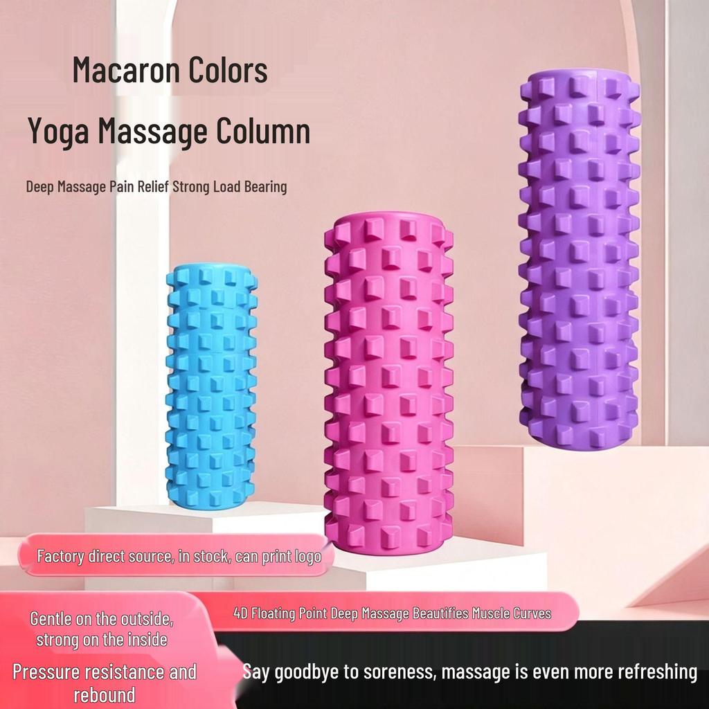 Wolf Tooth Foam Roller - Muscle Relaxation, Back Massager, Slimming Legs, 45cm Yoga Column.