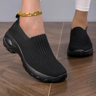 Fashion Fashion Casual Shoes Sneakers ForWomen 2024 New Vulcanize MeshWomen Sneakers Slip On Sock LadiesFlat Shoes Shoes For Women