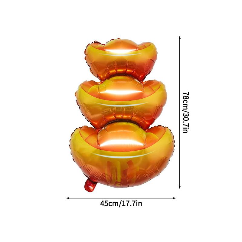 Chinese Latest Year Ballons Horse Year Ballons Decorations Party Favors Year Of The Horse God Of Wealth Yuanbao Balloons