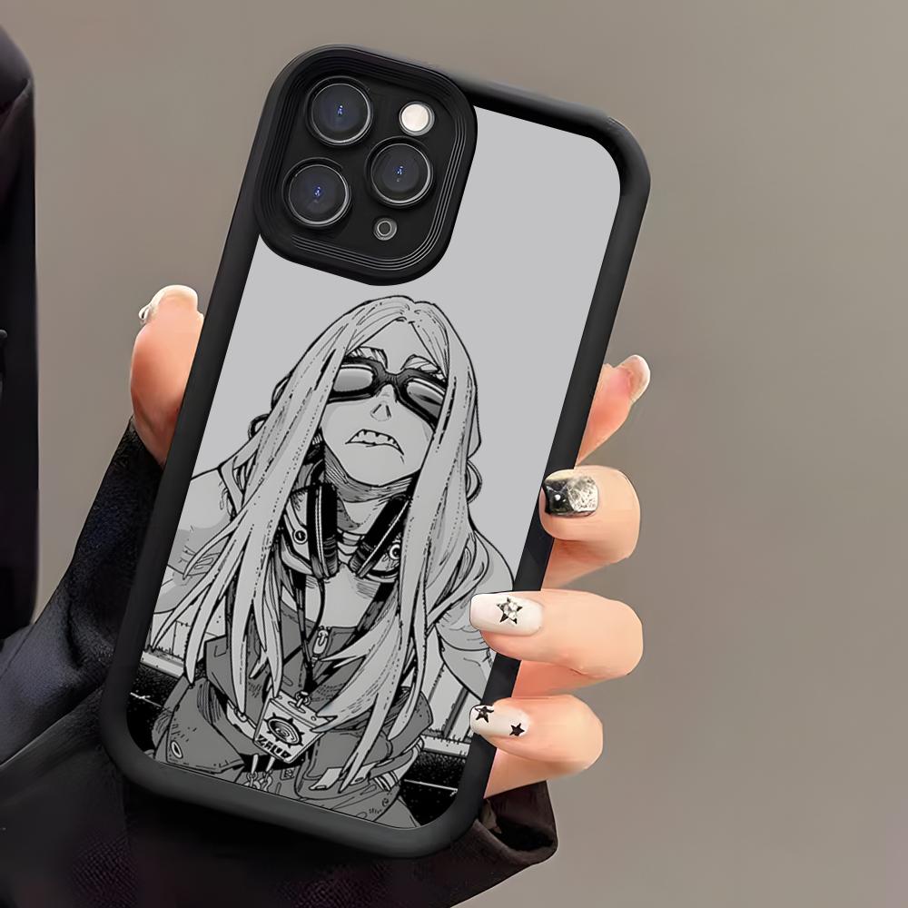 Manga G-Gachiakuta Phone Case For IPhone 17 Air 16 E 15 14 Plus 13 12 11 Pro Max Black Sky Eye Stepped Protective Case
