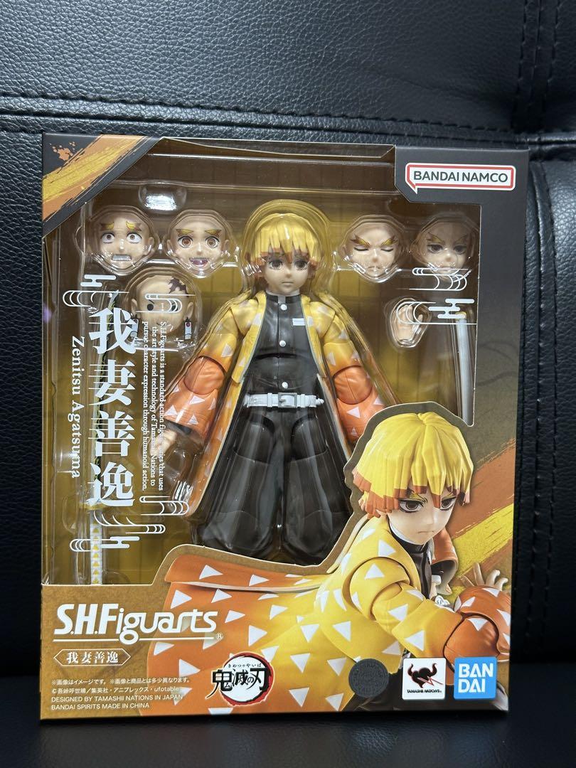 

[USED] S.H.Figuarts Zenitsu Agatsuma Demon Slayer: Kimetsu no Yaiba Figure Figuarts Akaza