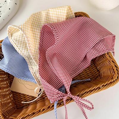 Nuova Fascia Bandana Stile Pastorale per Donna Foulard Triangolare Fasce per Capelli Ragazza Moda Decorazione Cravatte Foulard per Capelli Retrò