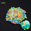 Luminous Stone Vase with Fluorescent Pebbles for Aquariums, Gardens, and Decorations