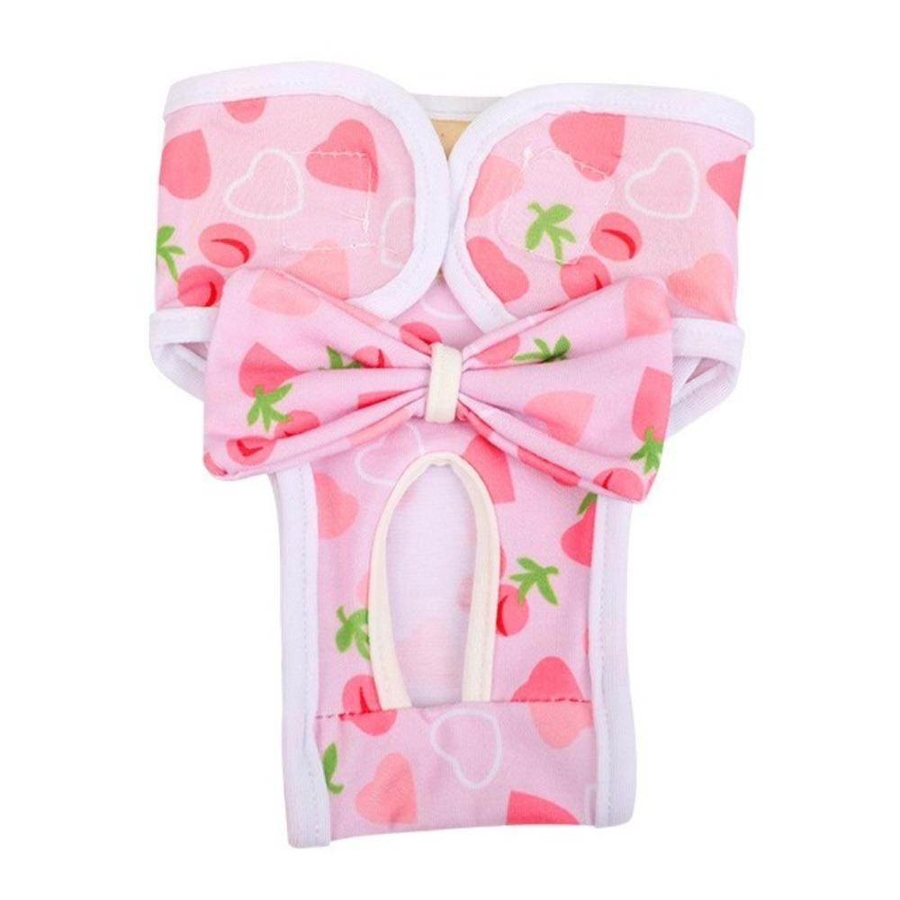

Washable Dog Diaper Adjustable Pet Protective Pants Puppy Underpants Menstrual Period L