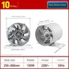 Exhaust Fan Ventilating Fan Kitchen For Home Ventilator High Power Range Hood Exhaust Fan Strong Exhaust Fan Commercial