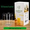 Jinyuan Disposable Hard Plastic Water Cups, 240ml, 500 Count