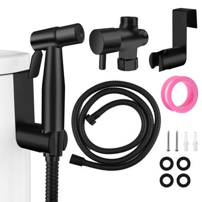 Χειροκίνητο Σετ Ντους Bidet 304 Ανοξείδωτος Χάλυβας Πιστόλι Ντους Χειρός Βρύση Bidet Τουαλέτας Ροζέτα Ντους Αυτοκαθαριζόμενο
