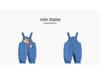 Dudu Family 100% Cotton Kids Spring Overalls: New Baby Jumpsuit for Boys