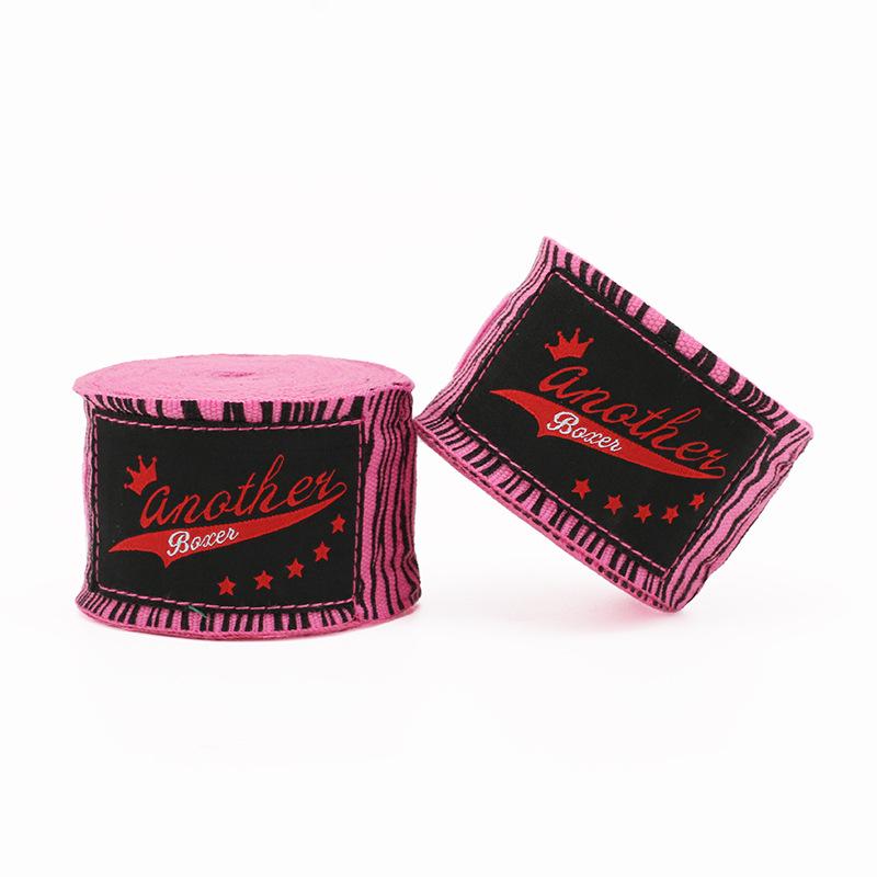 5m Elastic Boxing Hand Wraps - Training & Competition Model, Printed Fighting Bandages