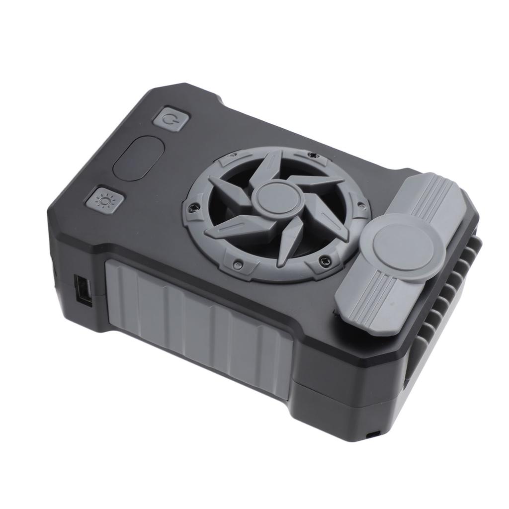 Taillenclip-Ventilator mit Lanyard 5 Geschwindigkeiten USB wiederaufladbar Tragbar Tragbar Nacken hängend Kühlventilator