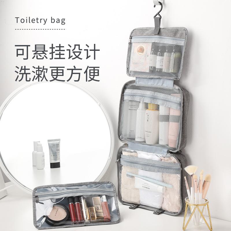 Travel Waterproof Folding Dry and Wet Separation Toiletry Bag Cosmetic Storage Bag Cosmetic Bag