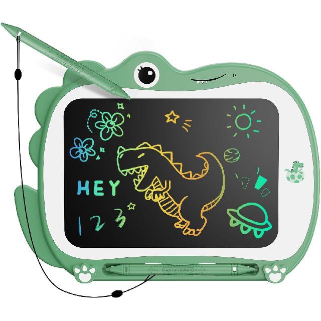 8.5 Inch Dinosaur LCD Drawing Tablet Writing Board Toddler Toy Educational Toys Birthday Christmas Gifts Toys for 3 4 5 6 Years Old Boys and Girls