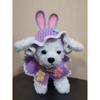 Cappello intrecciato a mano per animali domestici, simpatico cartone animato gatto cane, abbigliamento cappello decorazione, copricapo per animali domestici