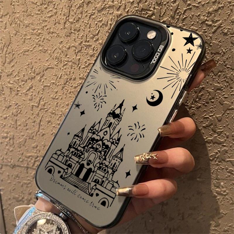 Firework Castle Pattern Shockproof Phone Case For  Mi 11 Lite 5G 14 13T 13 12T 12X Poco F5 X5 X6 M6 Pro Hard Matte Cover