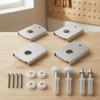 Reinforcement Plate Sturdy Bi-Fold Door Repair Bracket Compact for Homeowners