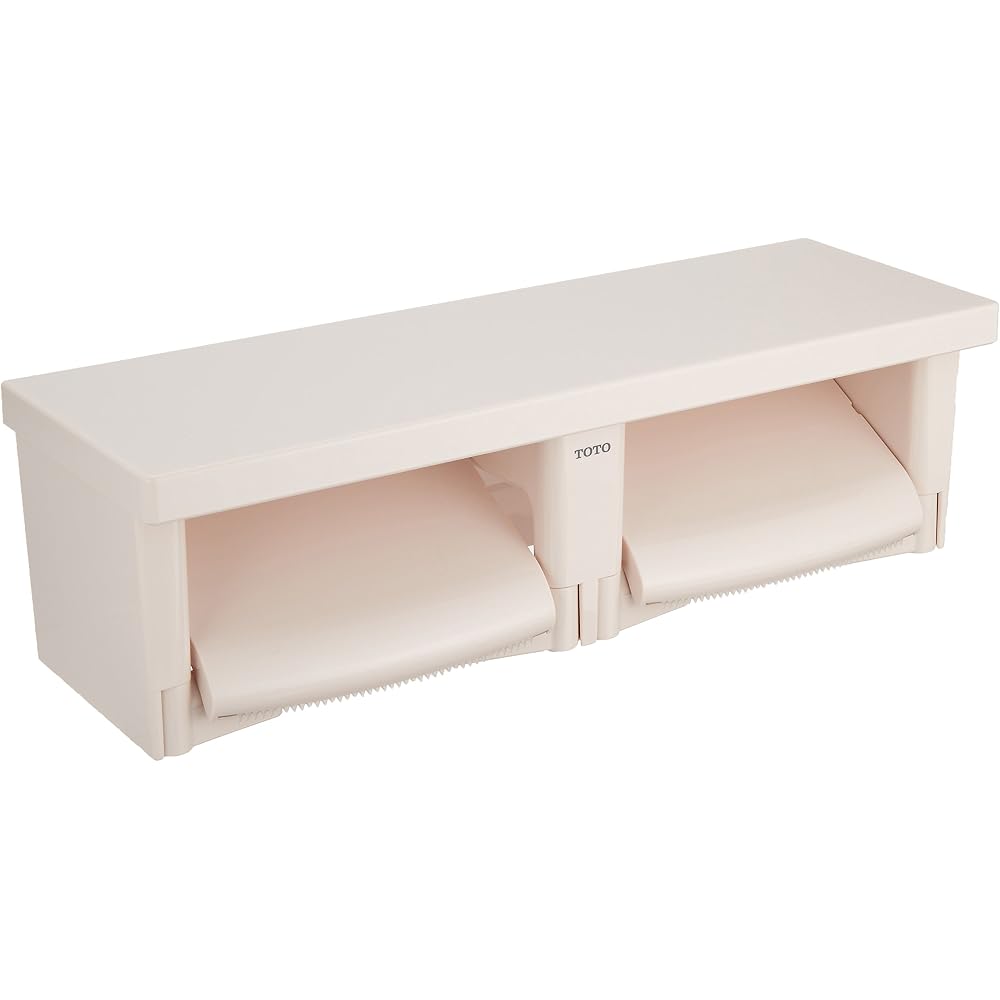 TOTO YH650 Double Cigarette Roll Flat Shelf (Resin) Pastel Pink #SR2