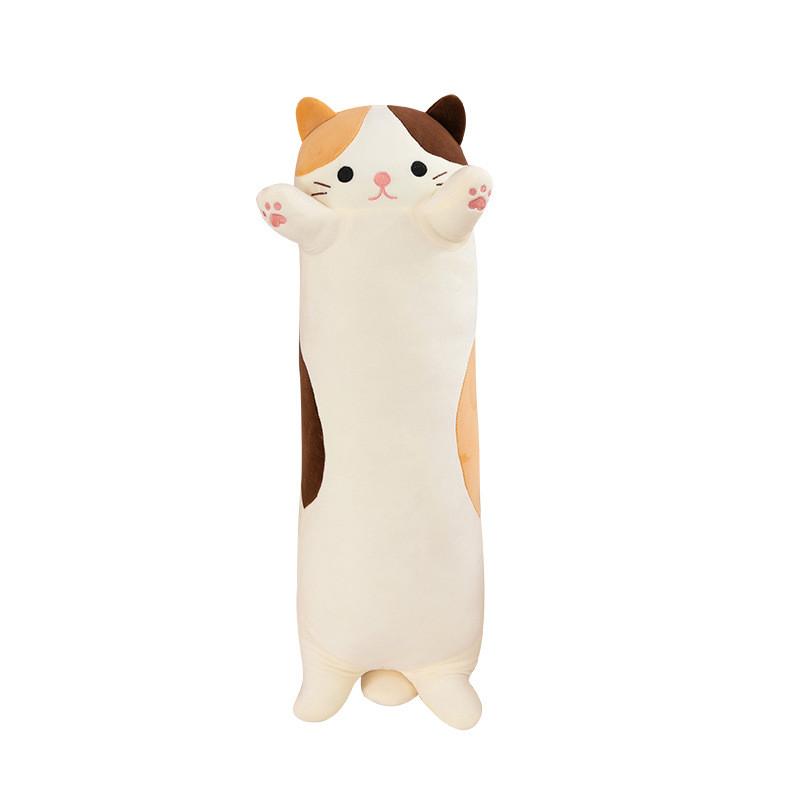Plush Cat Pillow With Leghugging Design For Kids And Giftgiving