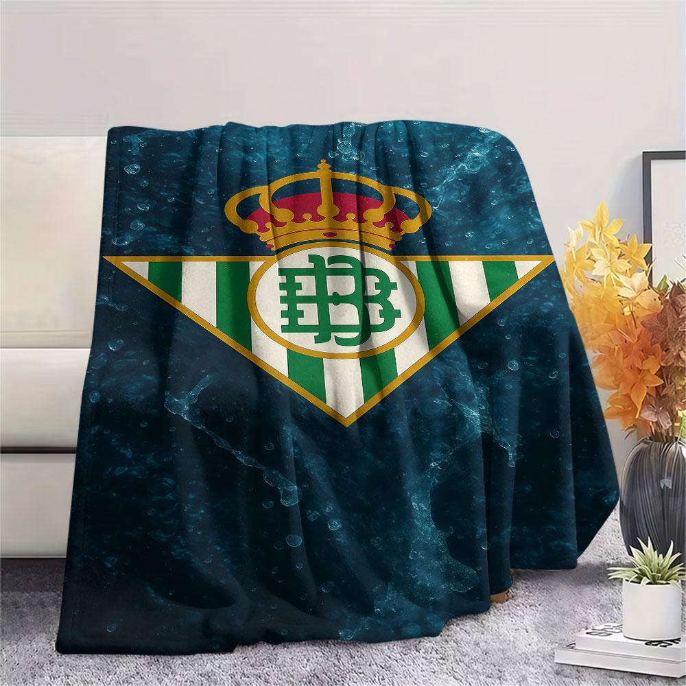 Betis logo Blanket, High quality Comfortable for All Seasons, Home Decor, Warmth and Comfort