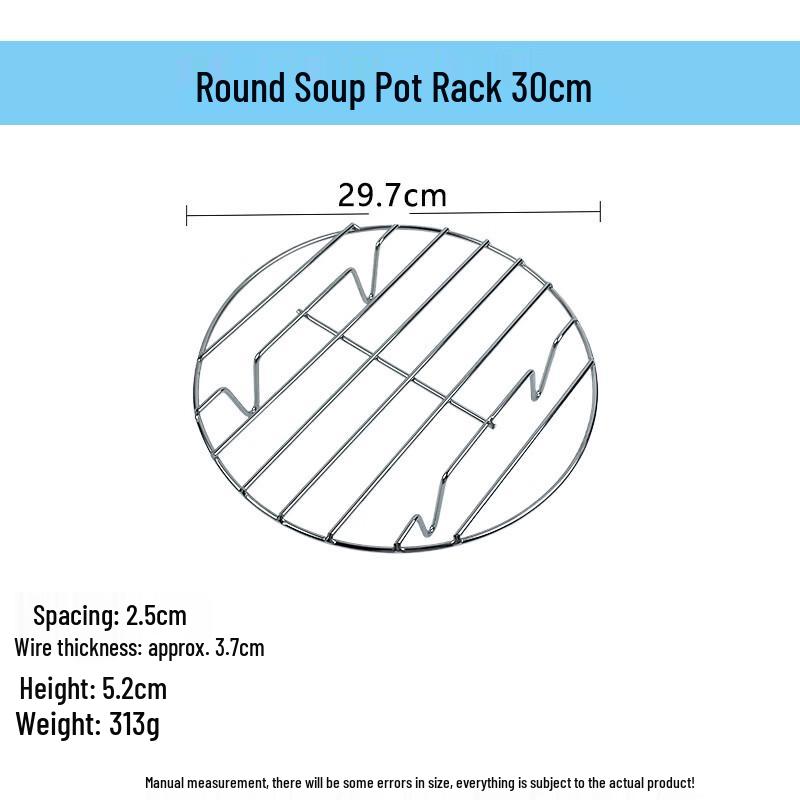 

Zhishi Stainless Steel Steaming & Cooling Rack