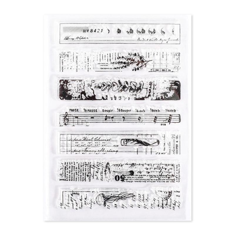 Blessing Transparent Silicone Stamps for DIY Scrapbooking Diary Embellishments