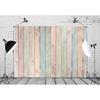 BELECO 7x5ft Fabric Colorful Wood Backdrop Easter Pastel Colored Wood Planks Photography Backdrop Easter Decor Birthday Party Baby Shower Boy Girl