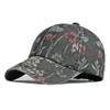 Ethnic Style Denim Baseball Cap With Sun Protection For Outdoor Activities