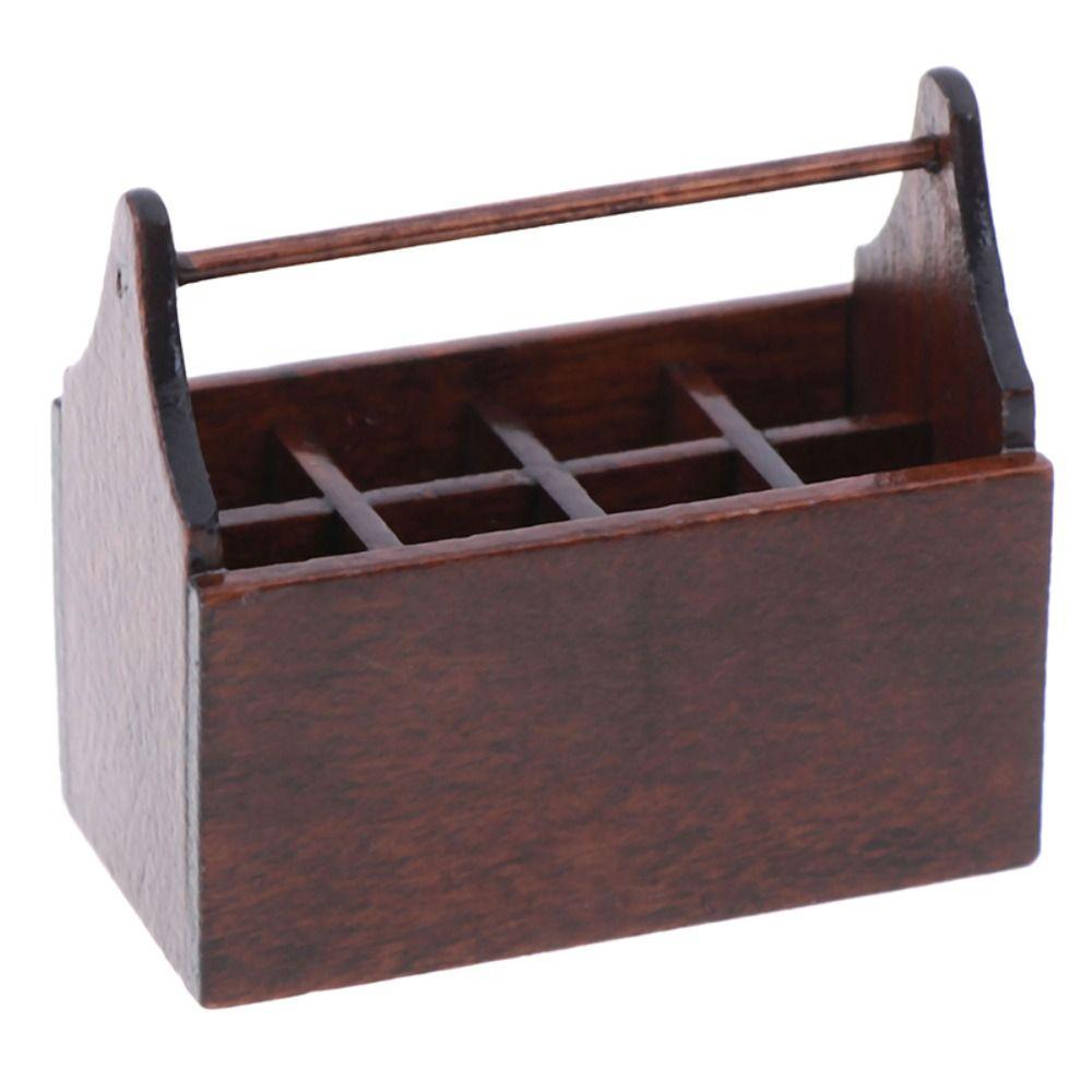 Hammer Wrench Dollhouse Toolbox 1:12 Scale Miniature Toolbox Dollhouse Warehouses Decoration