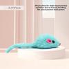 10/20PCS Rabbit Cat Toys Rainbow Feathered Mouse Fun Interactive Play For Kittens And Adult Cats