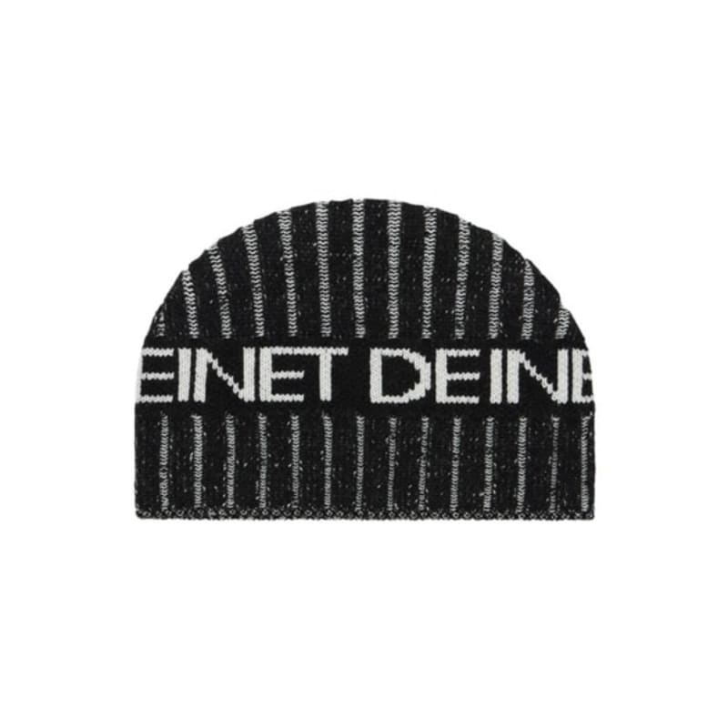 

ШАПКА DEINET DEINET С ЛОГОТИПОМ ВЯЗАНАЯ ЧЕРНАЯ FREE