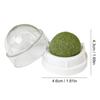 1pcs Cat Toys Catnip Wall Ball Clean Mouth Promote Digestion Kitten Candy Licking Snacks Pet Mint Ball Toys For Cats Cat Accessories