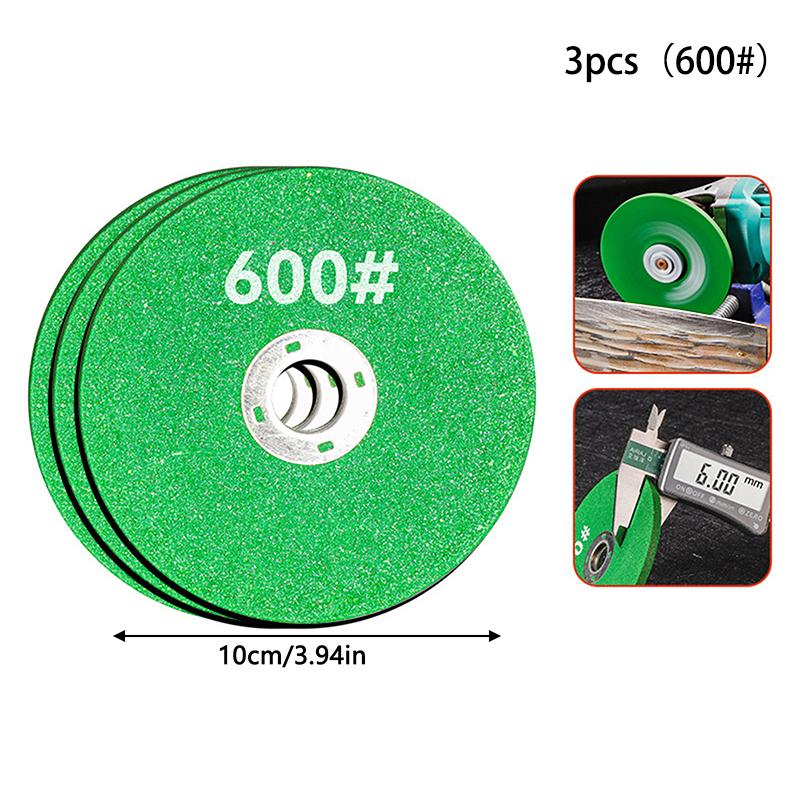 

3Pcs Grinder Wheel Disc Angle Grinder Grinding Wheel Angle Grinder Cutting Flap Woodworking Sanding Rotary Abrasive Tool