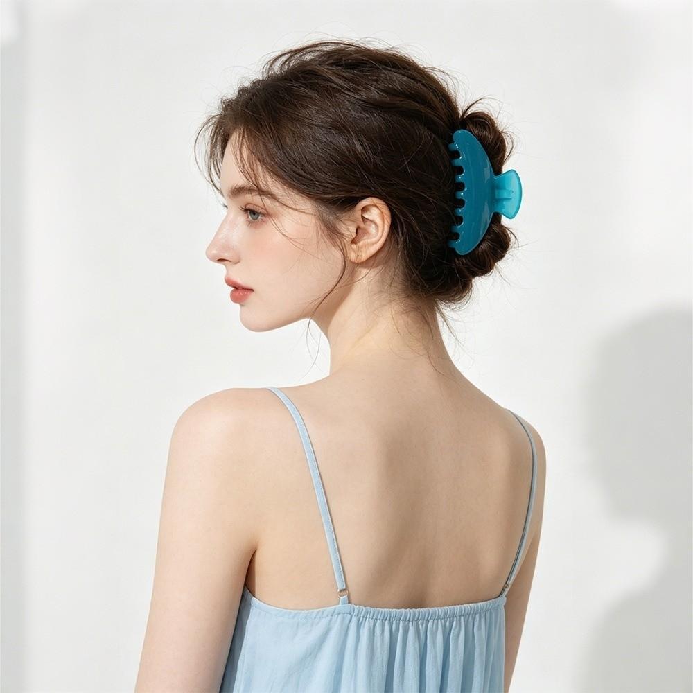Solid Color Shark Clip Large Hair Clip Fashion Hairpin Hair Accessories
