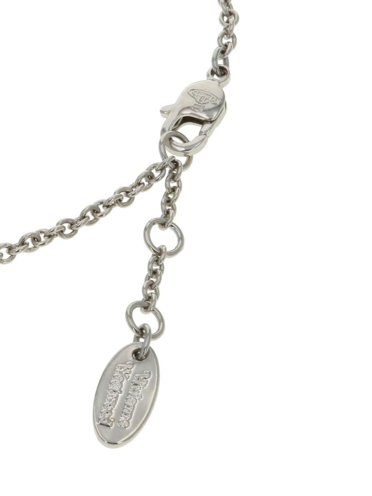VIVIENNE WESTWOOD Mini Bass Relief Chain Brass Women's Bracelet, 61020051/02P551, [Used]