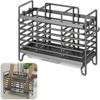 Drain Tray Chopstick Organizer Rust Proof Cutlery Storage Shelf  Kitchen Gadgets
