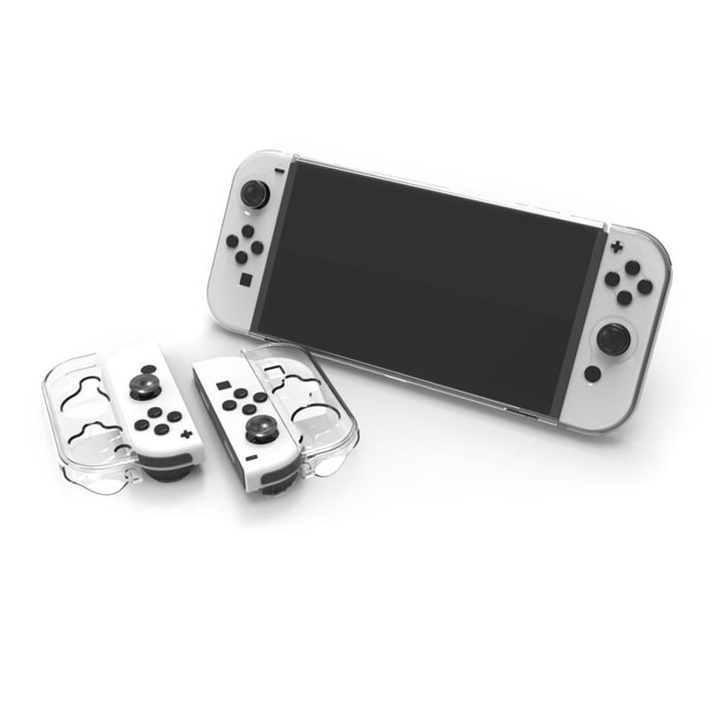 Carcasa Protectora Compatible Nintendo Switch Oled Carcasa Dura Transparente Cubierta Para Accesorios de Consola Switch Oled