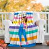 1pc Ms Rachel4 Theme Blanket - Digital Print, Polyester, Cozy for All Seasons, Perfect for Outdoor, Camping, and Travel