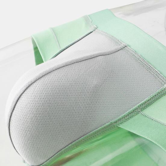 Men Slim Fit Underwear Low-rise Solid Color Briefs Big U-convex Design Elastic Waistband