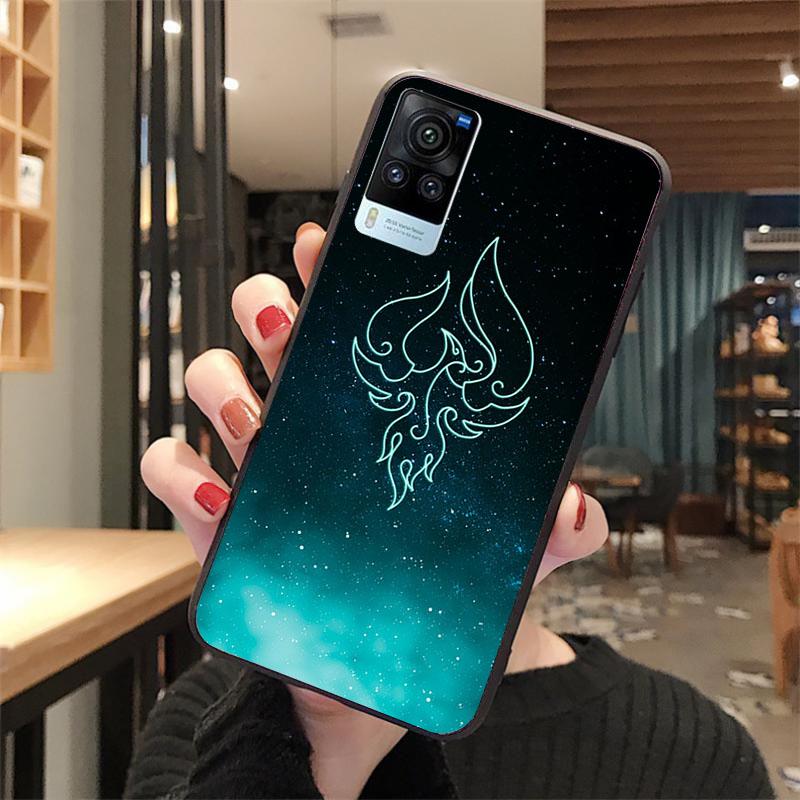 

Чехол для телефона Genshin Impact Constellation для VIVO V21E V21 V23 V23E V2109 Y53S Y33S Y55 Y76 Y31 Y21 Y72 Y01 Y21S Y11S VIVO V21E 4G
