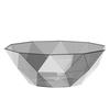 Fruit Plate Transparent Kitchen Storage Jar Safe Food Contact Snack Organizer for Snacks Vegetables Dried Fruits