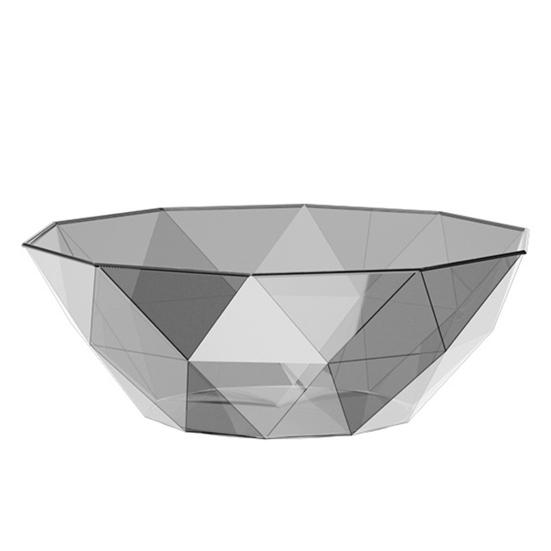 Fruit Plate Transparent Kitchen Storage Jar Safe Food Contact Snack Organizer for Snacks Vegetables Dried Fruits