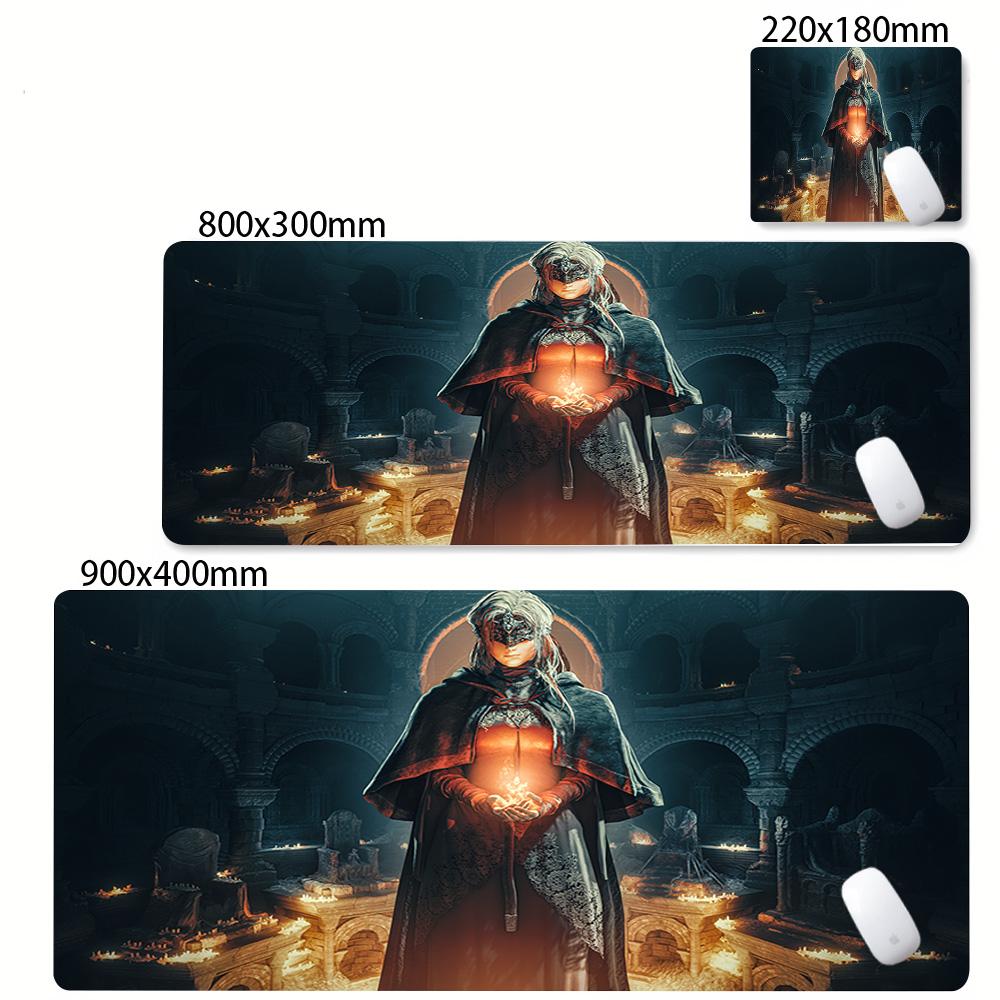 Game Dark Souls 3 Mouse Pad Mouse Pad AntiSlip Rubber Base Extended Desk Mat For Gamers Office Computer Accessories Carpet